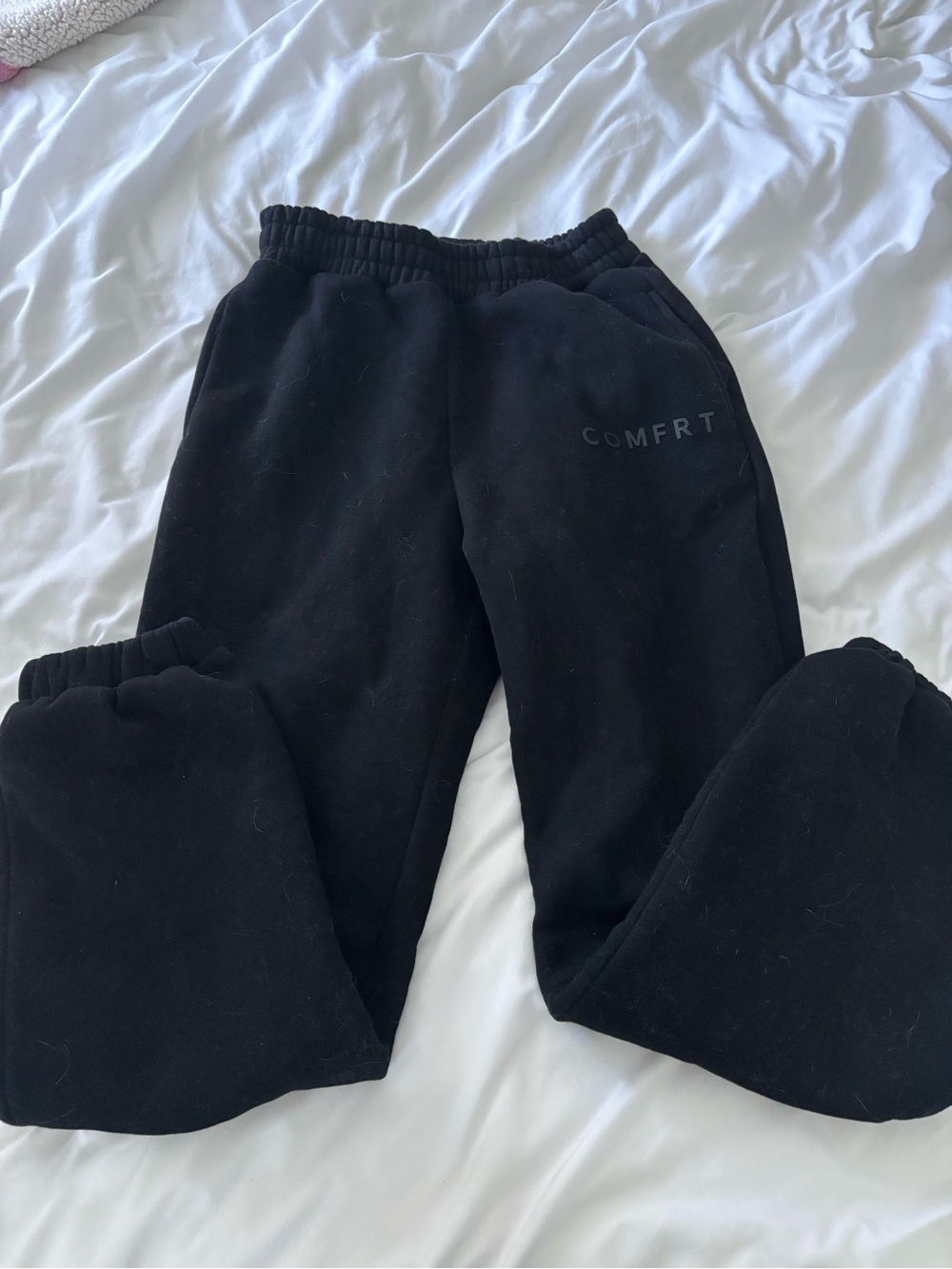 Comfort Black Sweatpants - Relaxed Track Joggers